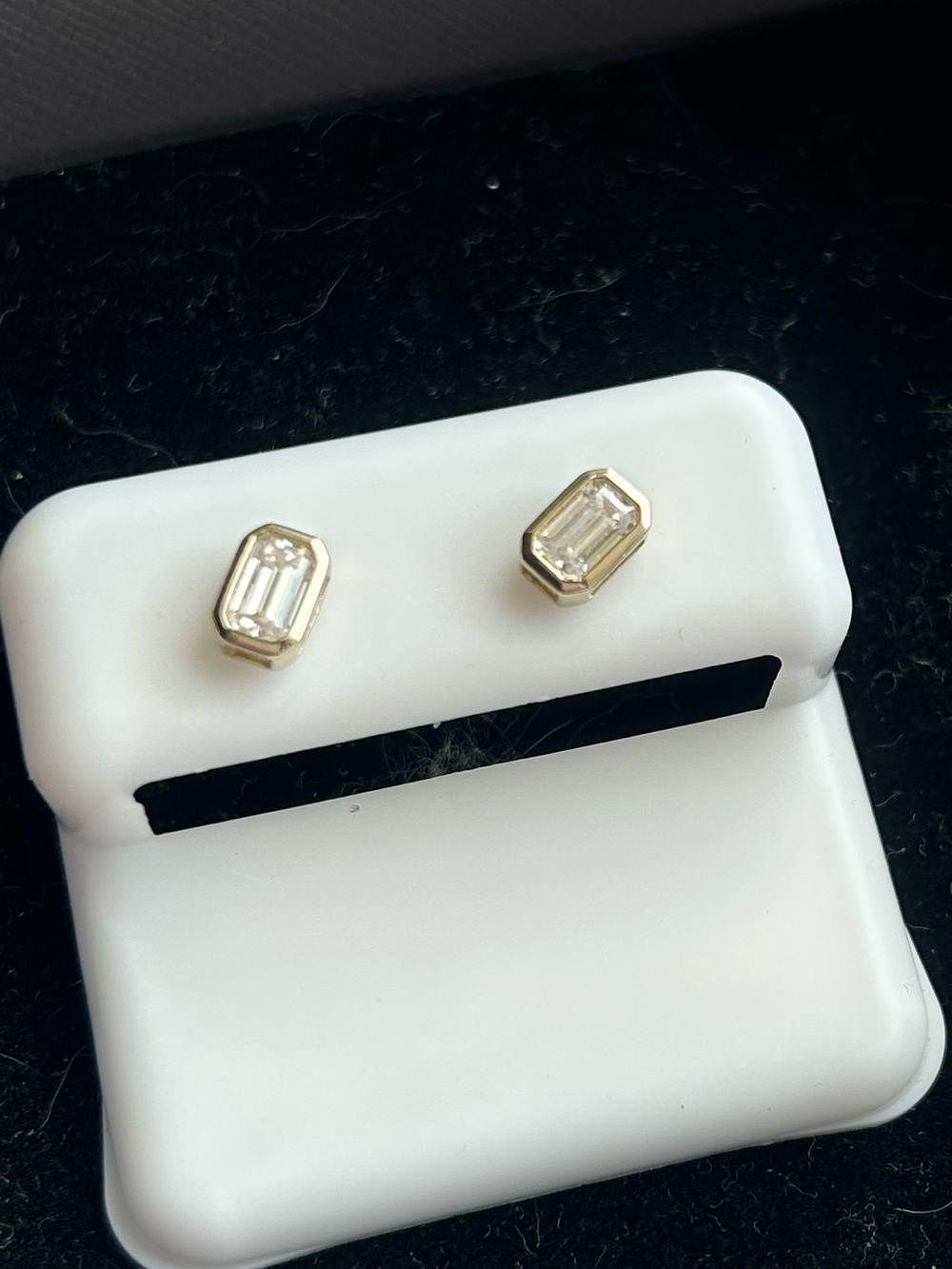 1 ct Moissainite Earrings